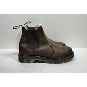 Doc Dr. Martens Leonore Crazy Horse Brown Leather Boots Women’s‎ Size 11